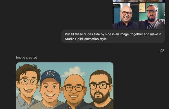 前沿AI新闻:吉卜力风格AI图像热潮导致OpenAI GPT-4o免费层级延迟推出 前沿AI新闻:吉卜力风格AI图像热潮导致OpenAI GPT-4o免费层级延迟推出